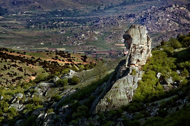 Solzana -   The Great Mother, megalith near Prilep – Macedonia, 400,000 years of Macedonian era. 