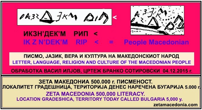 LIGATURE – MACEDONIAN DOCUMENT PROVING THE NATION-BEARING CODE OF ZETA MACEDONIA AND THE HISTORY OF THE WORLD